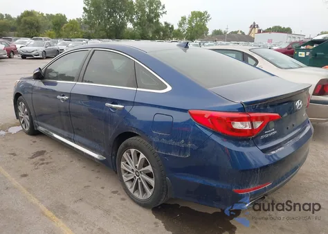 2015 Hyundai Sonata Sport из США, поврежденный, VIN 5NPE34AF0FH188358